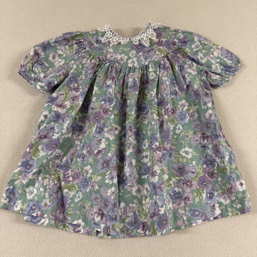 Vintage Laura Ashley Mother‎ & Child Floral Dress 18-24 Months Cottage Prairie
